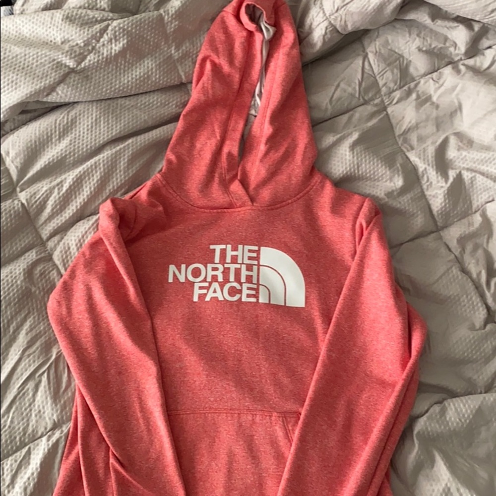 Pink north face